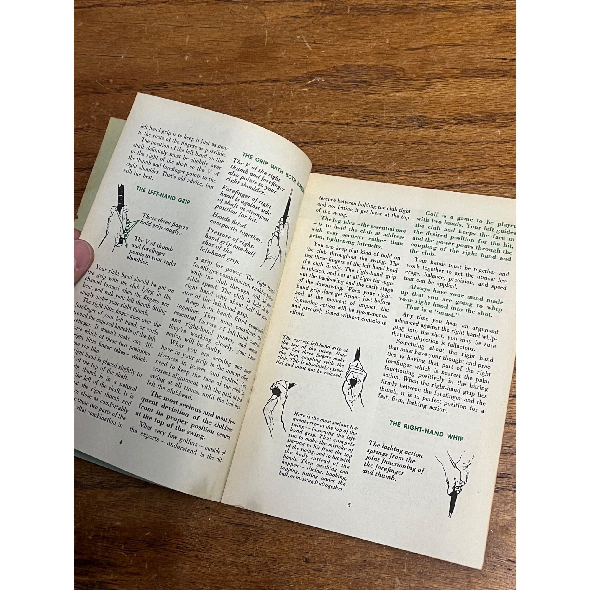 Vintage 1956 Tommy Armour How to Play Your Best Golf Booklet 15pg
