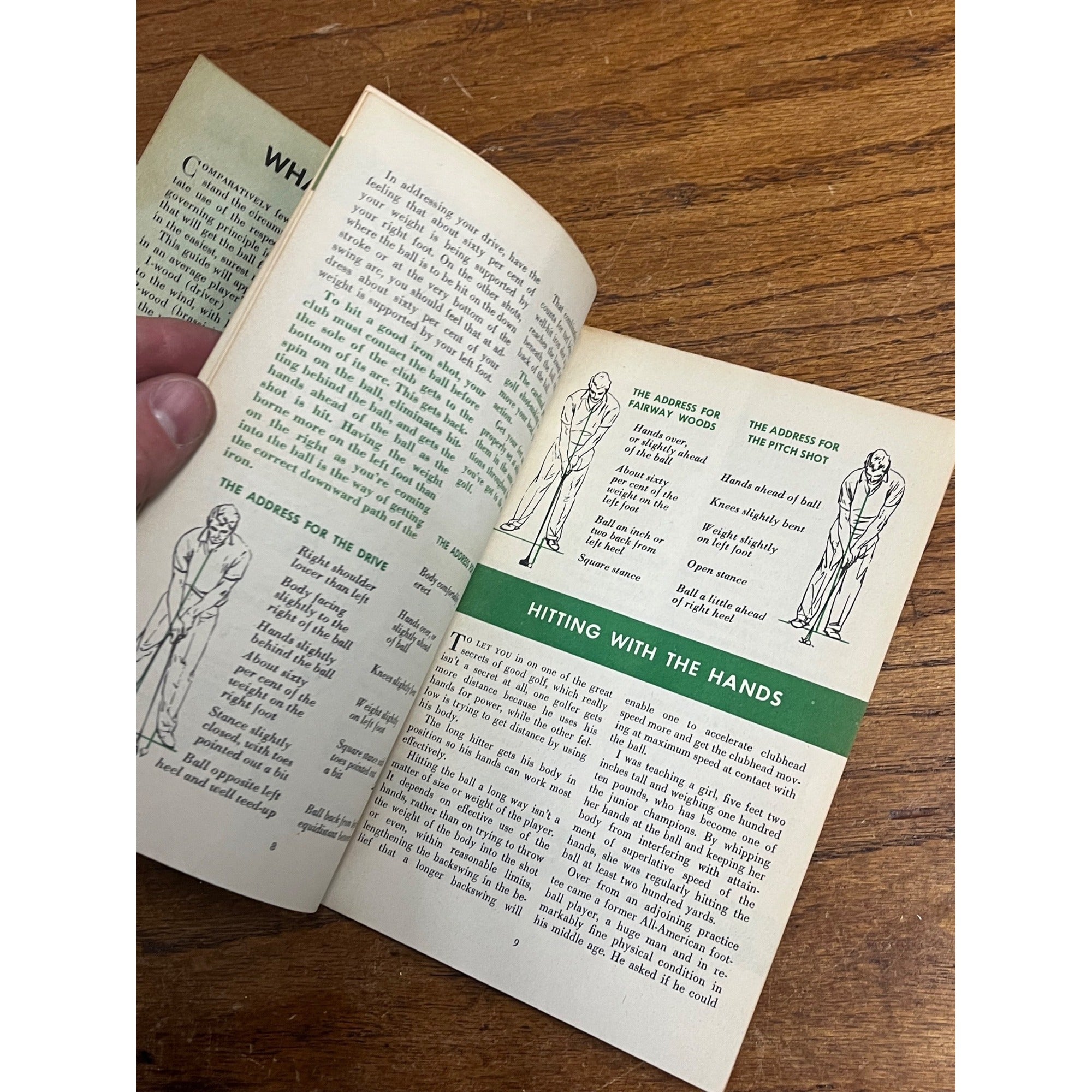 Vintage 1956 Tommy Armour How to Play Your Best Golf Booklet 15pg