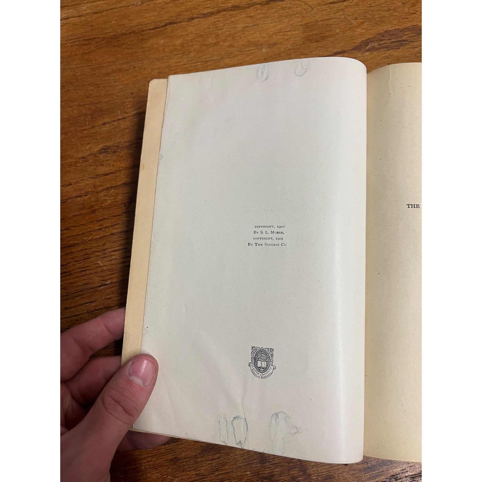 Household Discoveries & Mrs Curtis's Cookbook - Sidney Morse 1909 Hardcover Book