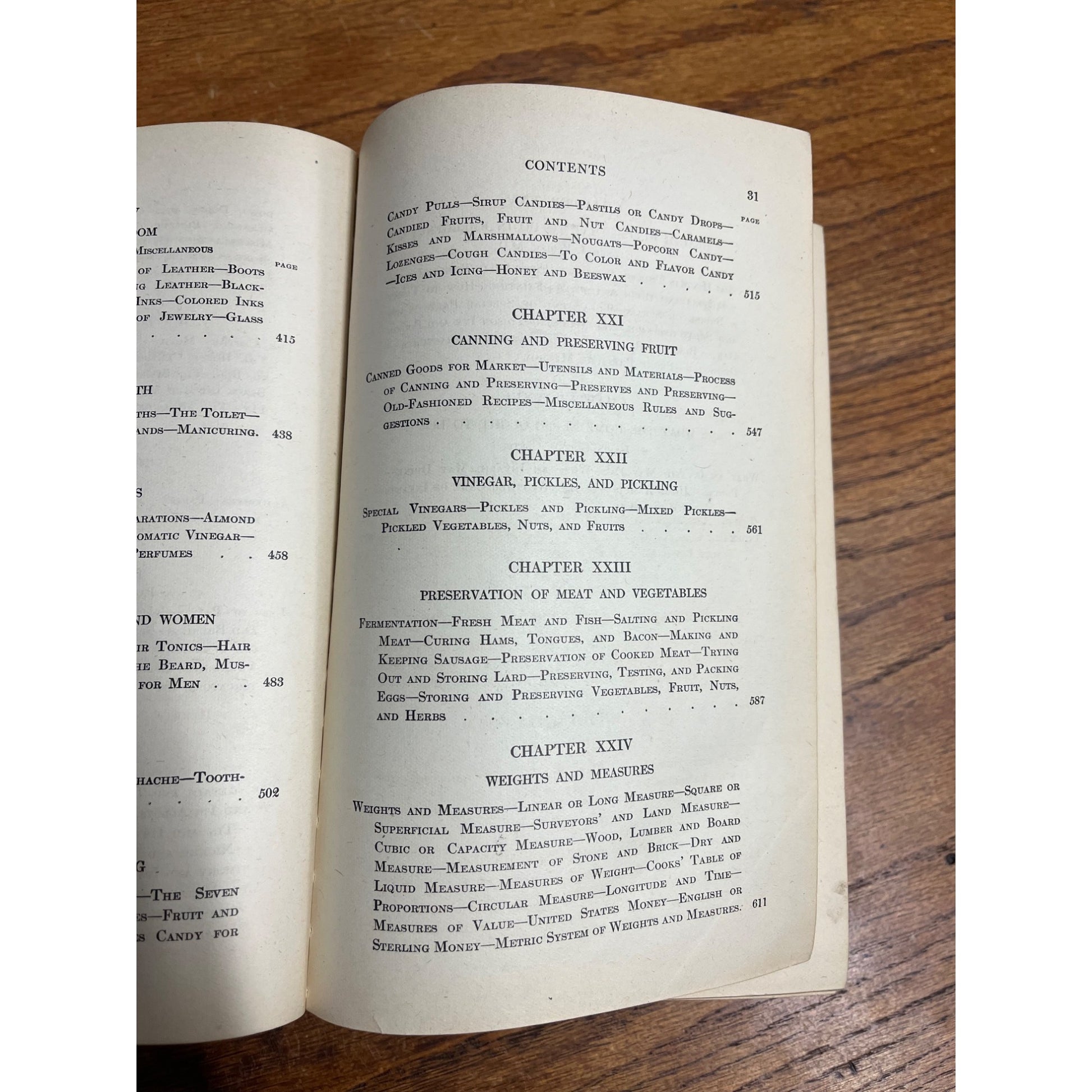 Household Discoveries & Mrs Curtis's Cookbook - Sidney Morse 1909 Hardcover Book