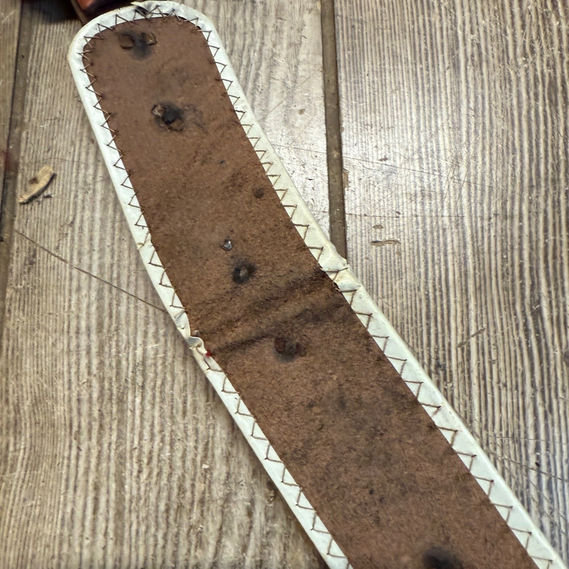 Vintage Child's Toy Western Cowboy Belt w/ Horse Emblems & Jewels Roy Rogers