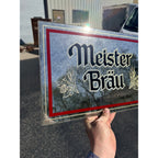 Vintage Miller Meister Brau From Master Brewers Bar Mirror Sign