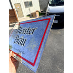 Vintage Miller Meister Brau From Master Brewers Bar Mirror Sign