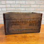 Vintage Wooden Beer Crate Hochgreve’s Brewing Green Bay Wisconsin Wood Box