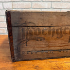 Vintage Wooden Beer Crate Hochgreve’s Brewing Green Bay Wisconsin Wood Box