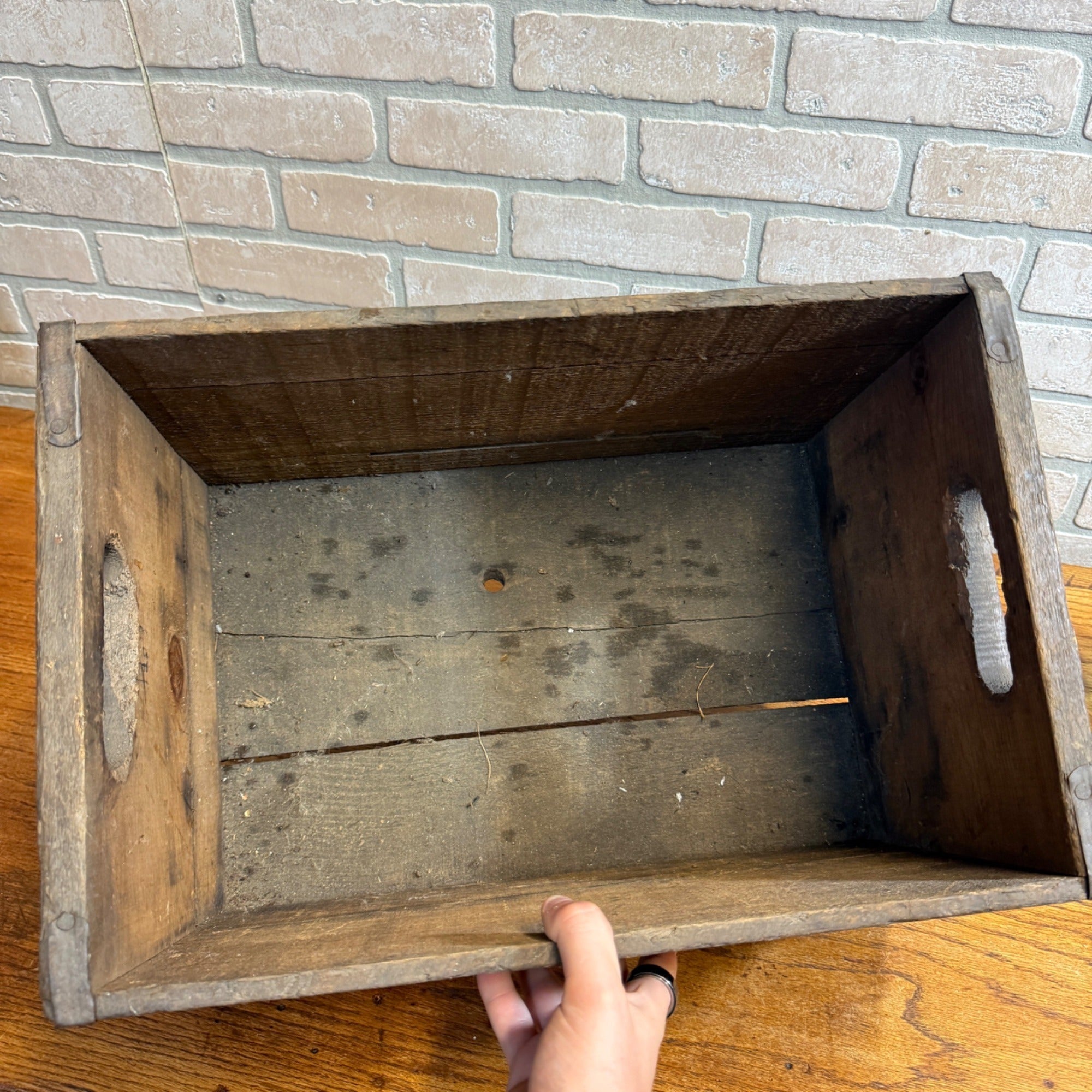 Vintage Wooden Beer Crate Hochgreve’s Brewing Green Bay Wisconsin Wood Box