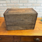 Vintage Wooden Beer Crate Hochgreve’s Brewing Green Bay Wisconsin Wood Box