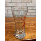 Vintage J. Leinenkugel Brewing Co. Mini Pilsner Glass Indian Maiden Logo Purest Spring Water Chippewa Falls, WI