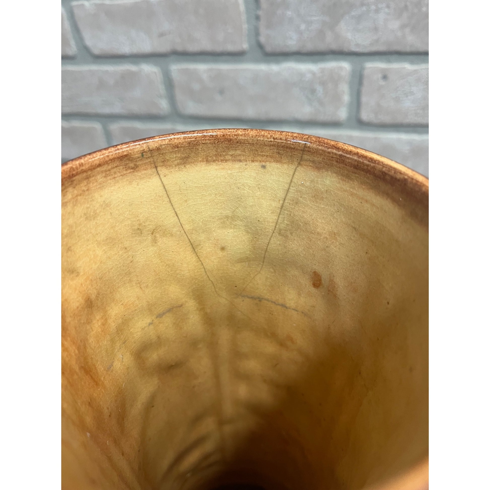 RARE Vintage Weller Selma Knifewood Peacock / Rose Garden 11.5" Vase