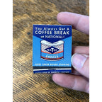 Vintage National Food Stores Coffee Natco Matchbook Matches Advertising Unstruck