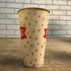 14oz Enjoy Coca Cola Star Things Go Better Coke Fishtail Paper Wax Cup Soda