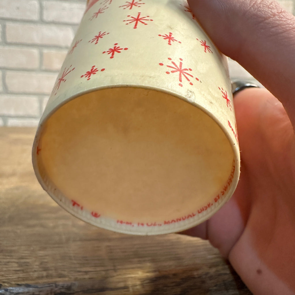 14oz Enjoy Coca Cola Star Things Go Better Coke Fishtail Paper Wax Cup Soda