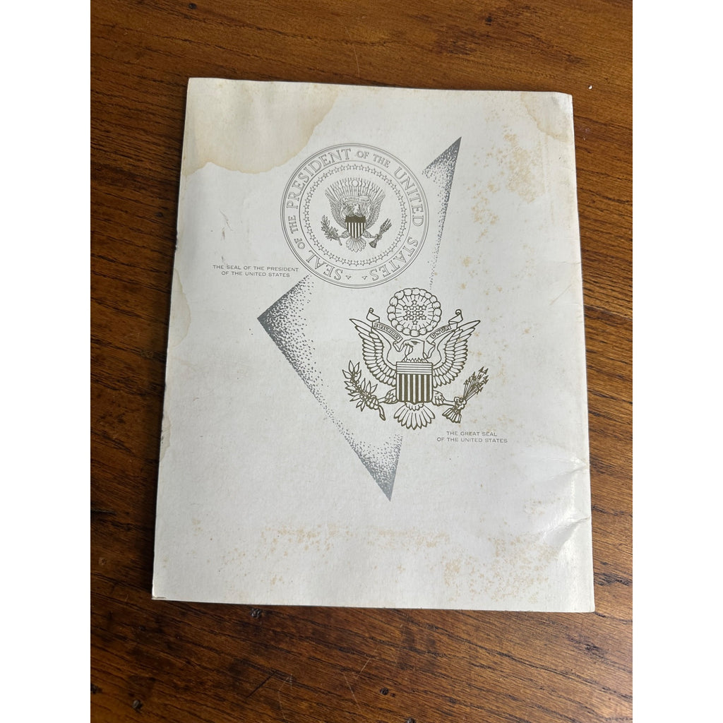 Dwight Eisenhower Vintage 1953 Presidential Inauguration Program Nixon VP