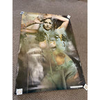 Vintage 1968 More Marie Personality Poster Nude Risque Girl Sexy Pin-Up Garage