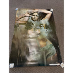 Vintage 1968 More Marie Personality Poster Nude Risque Girl Sexy Pin-Up Garage
