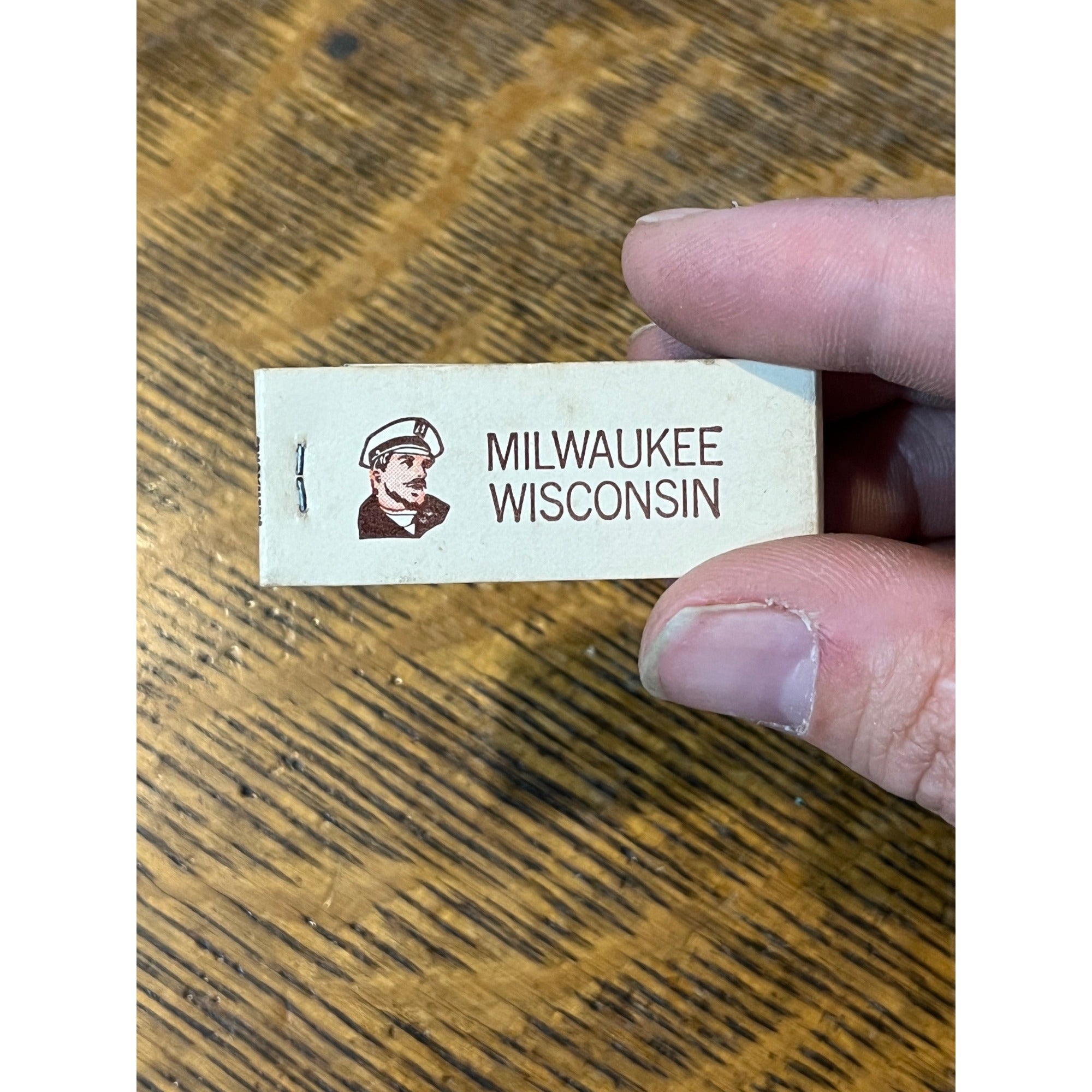 Vintage Matchbook Advertising - The Captain's Steak Joynt - Milwaukee, Wis.