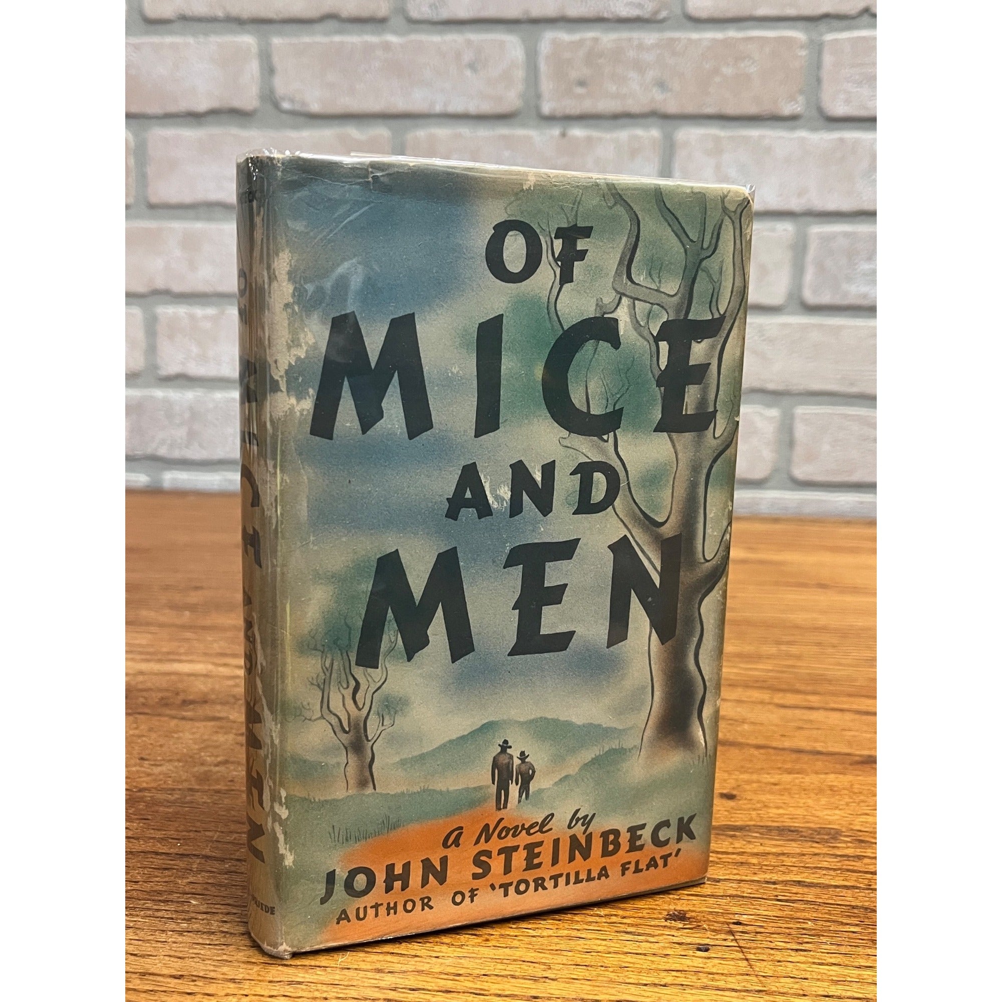 Of Mice and Men John Steinbeck (1937) 1st Edition, 2nd Printing Hardcover VG HC