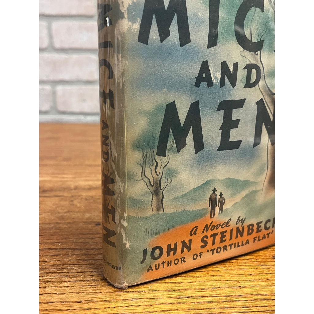 Of Mice and Men John Steinbeck (1937) 1st Edition, 2nd Printing Hardcover VG HC