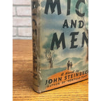 Of Mice and Men John Steinbeck (1937) 1st Edition, 2nd Printing Hardcover VG HC