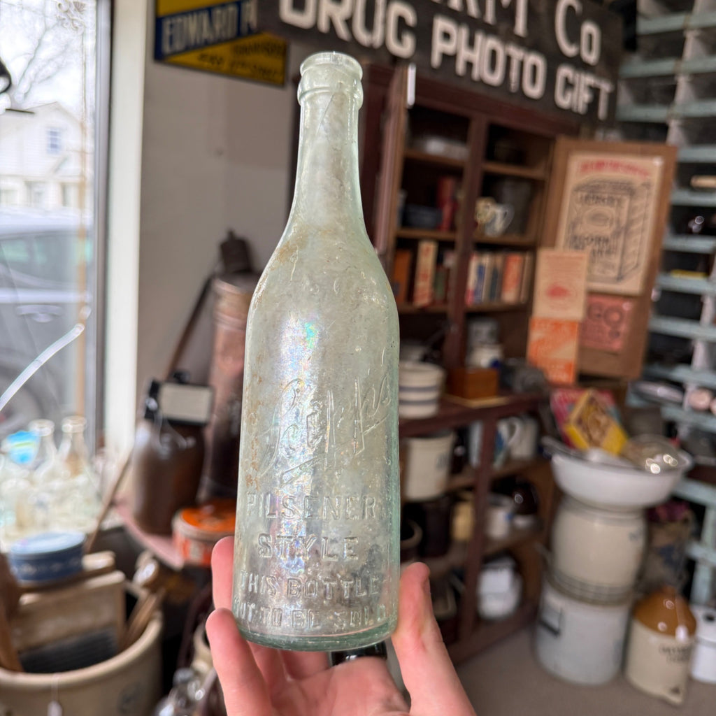 Vintage Conrad Seipp Beer Pilsner Style Chicago Ill Beer Bottle Embossed Illinois