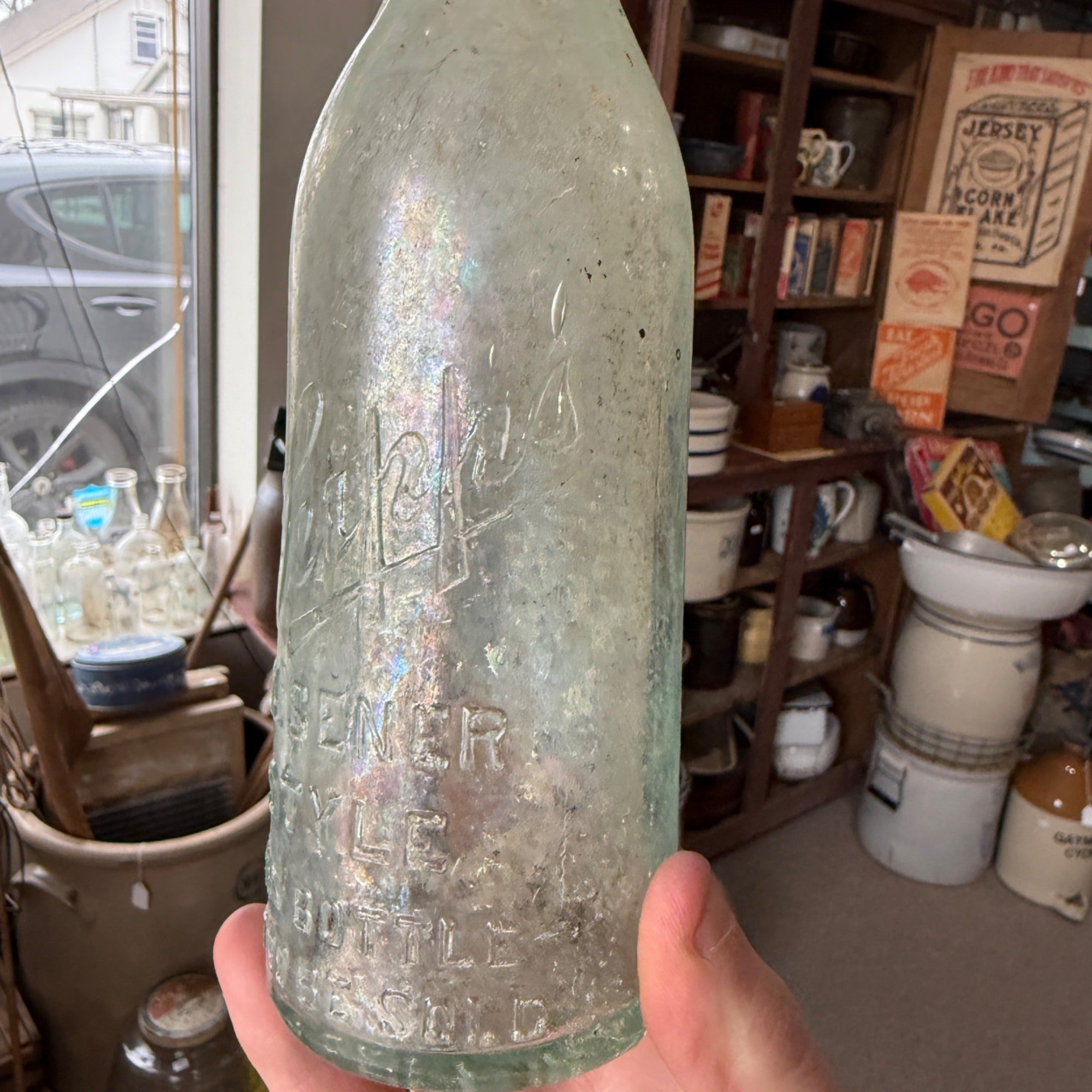 Vintage Conrad Seipp Beer Pilsner Style Chicago Ill Beer Bottle Embossed Illinois