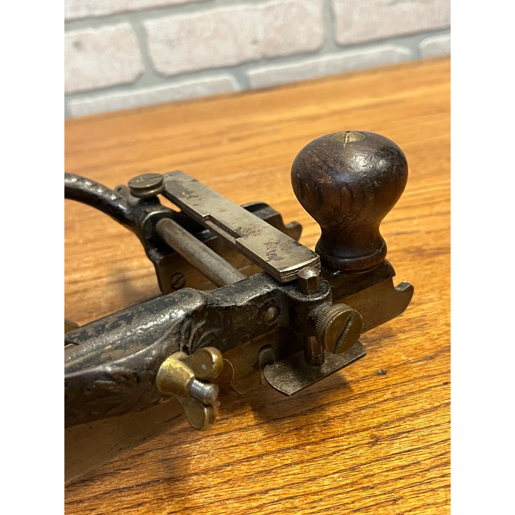 Antique c.1884 Stanley No. 46 Traut’s Patent Skew Combination Plane – Type 5