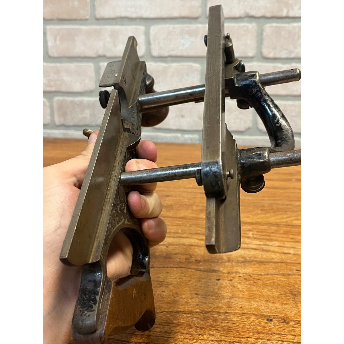 Antique c.1884 Stanley No. 46 Traut’s Patent Skew Combination Plane – Type 5