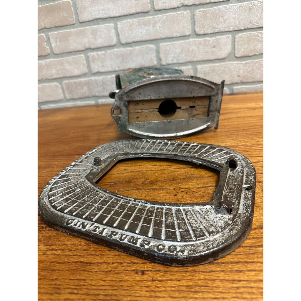 Antique 1920s Cincinnati Water Pump Salesman Sample Pencil Sharpener Advertising