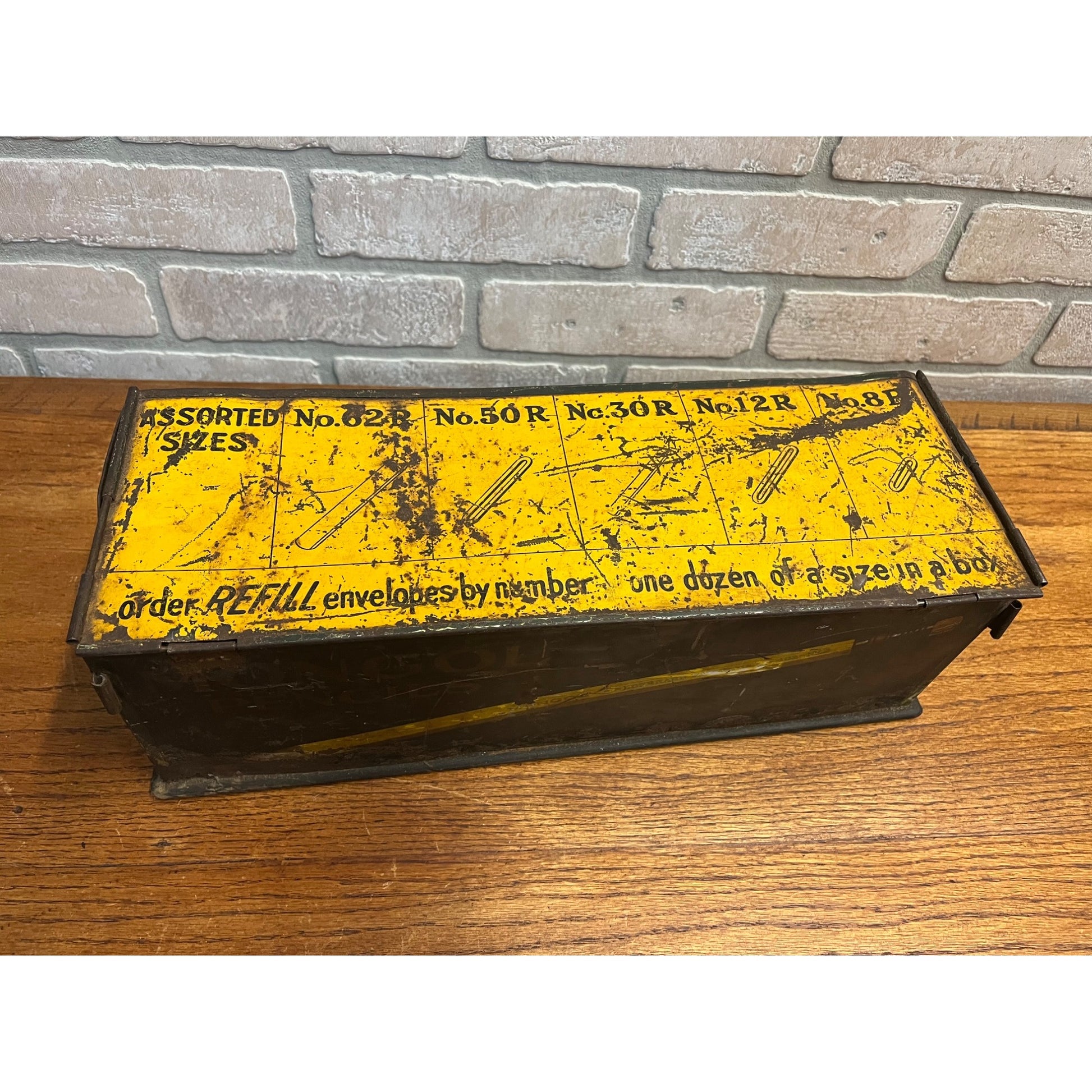 Antique 1915 Eberhard Faber Mongol Pencil Table Top Advertising Display Bands
