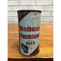 Vintage Wisconsin Premium Beer Flat Can Wisconsin Brewing Co. Waukesha Wis WI