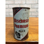 Vintage Wisconsin Premium Beer Flat Can Wisconsin Brewing Co. Waukesha Wis WI