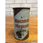 Vintage Wisconsin Premium Beer Flat Can Wisconsin Brewing Co. Waukesha Wis WI