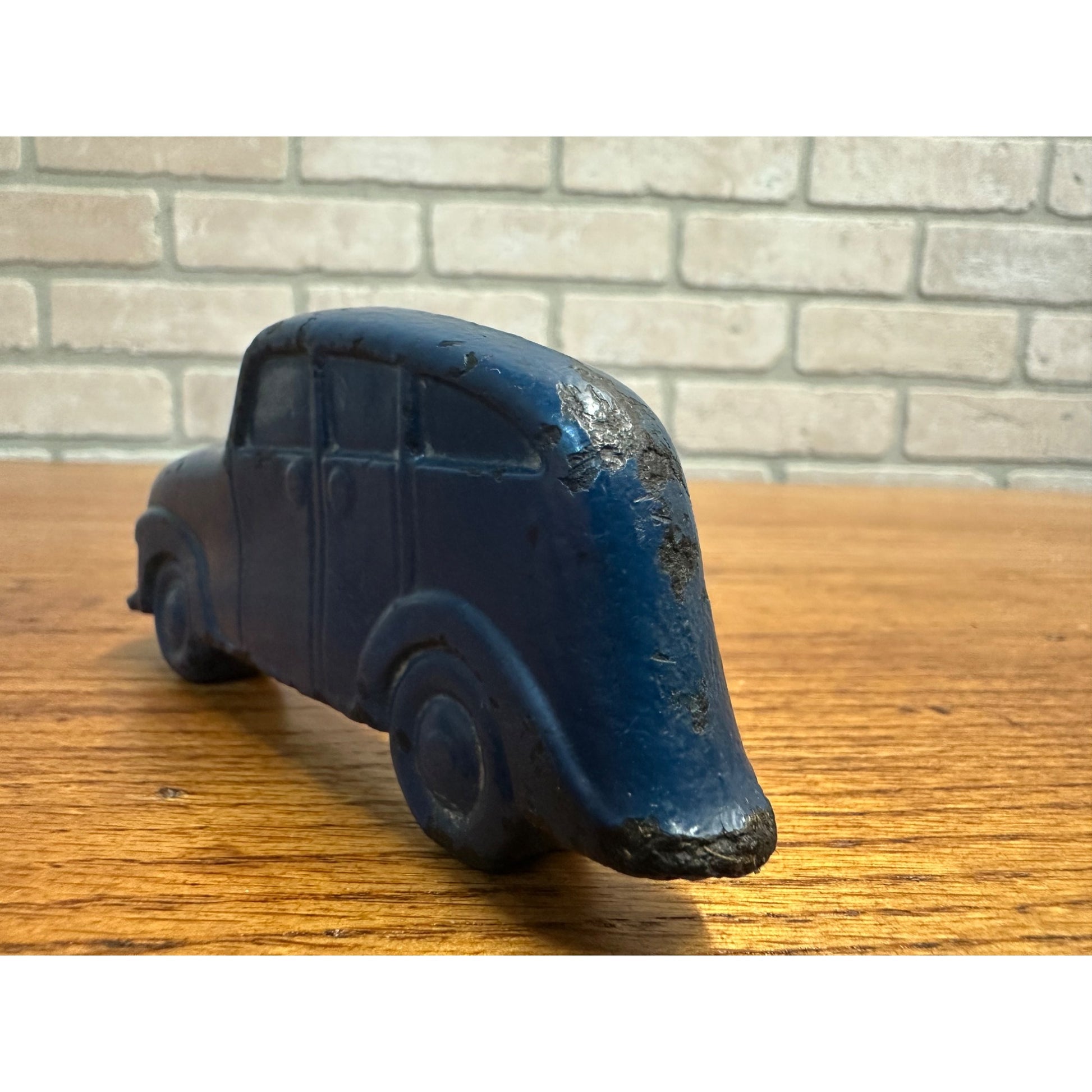 Vintage Judy Toys Happy's Farm Family Flat Rubber Sedan Car Automobile