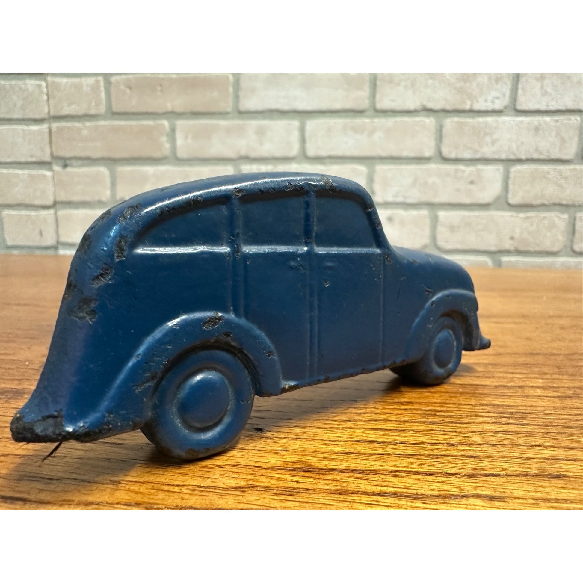 Vintage Judy Toys Happy's Farm Family Flat Rubber Sedan Car Automobile