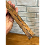 Vintage STANLEY Rule & Level Co. Boxwood & Brass Folding Ruler No. 68. (24")
