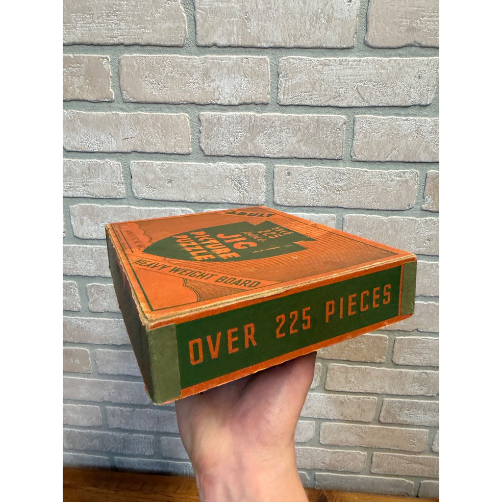 Antique 1930s A Hunt We Will Adult Whitman Jigsaw Jig Puzzle Game Picture
