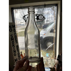 Vintage Wautoma Bottling Works Wis Embossed Sofa Bottle 24oz Wisconsin WI