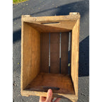 Vintage Wooden Crate Jung Beverages Random Lake Wisconsin Beer Brewing