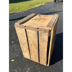 Vintage Wooden Crate Jung Beverages Random Lake Wisconsin Beer Brewing