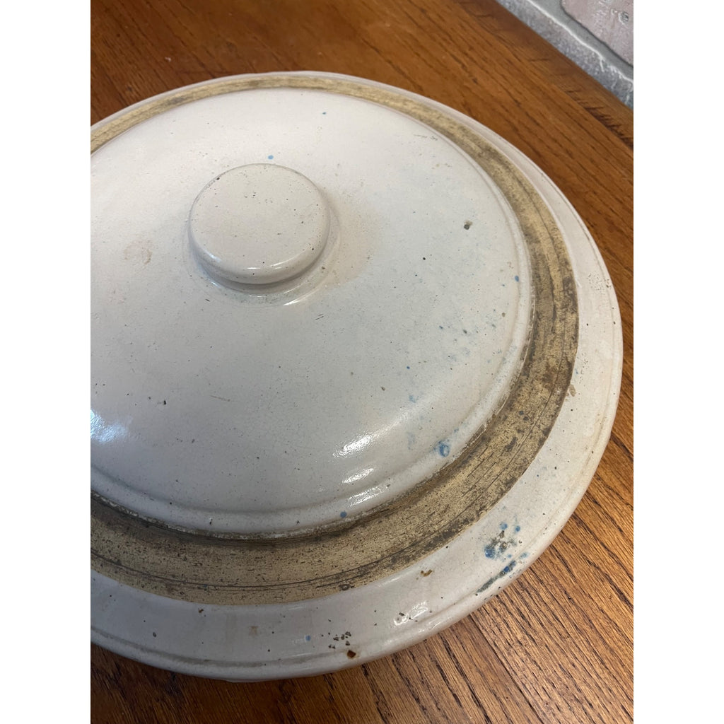 Vintage 10 Gallon Stoneware Red Wing Crock Lid