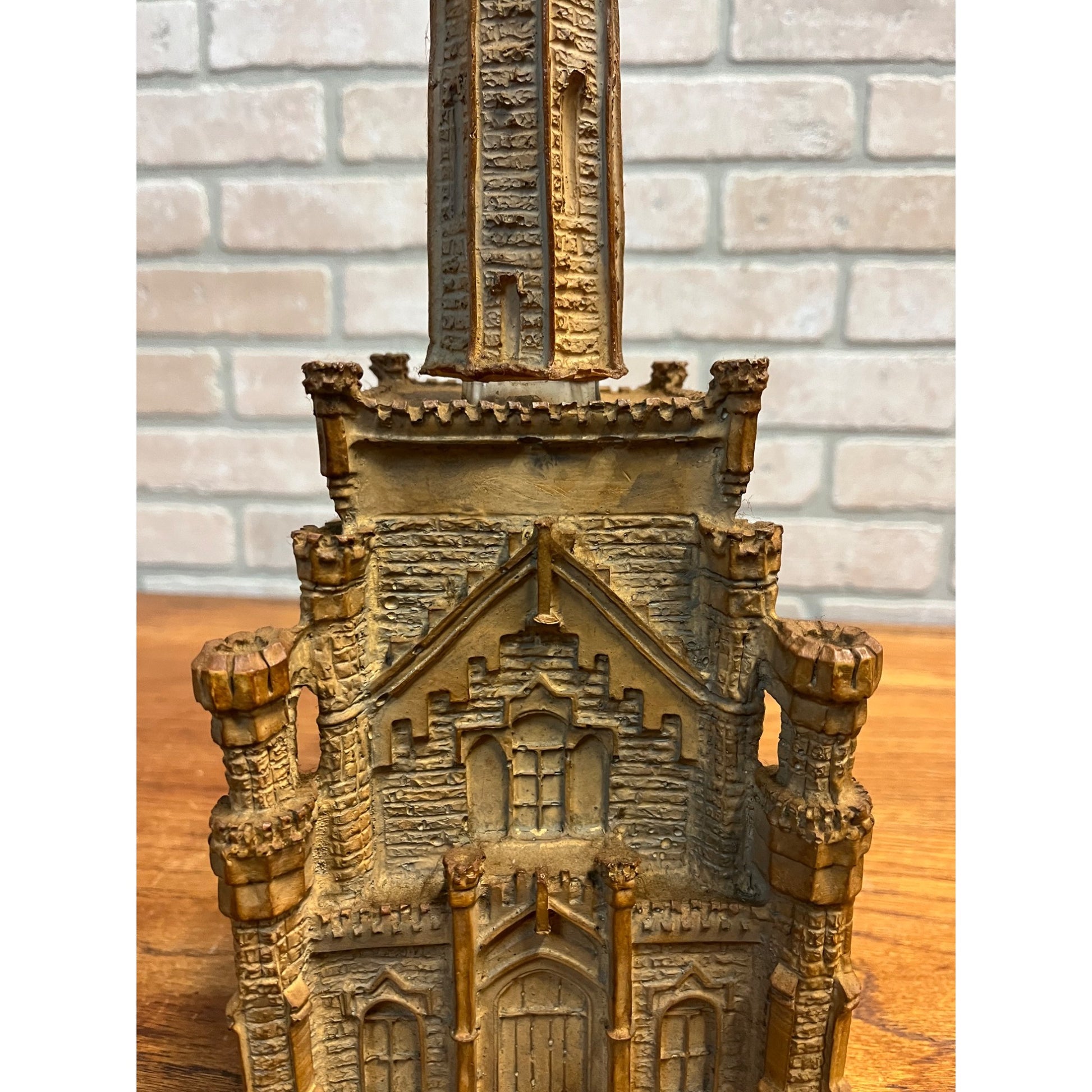 Vintage Double Springs Chicago Water Tower Whiskey Bourbon Decanter 16" EMPTY