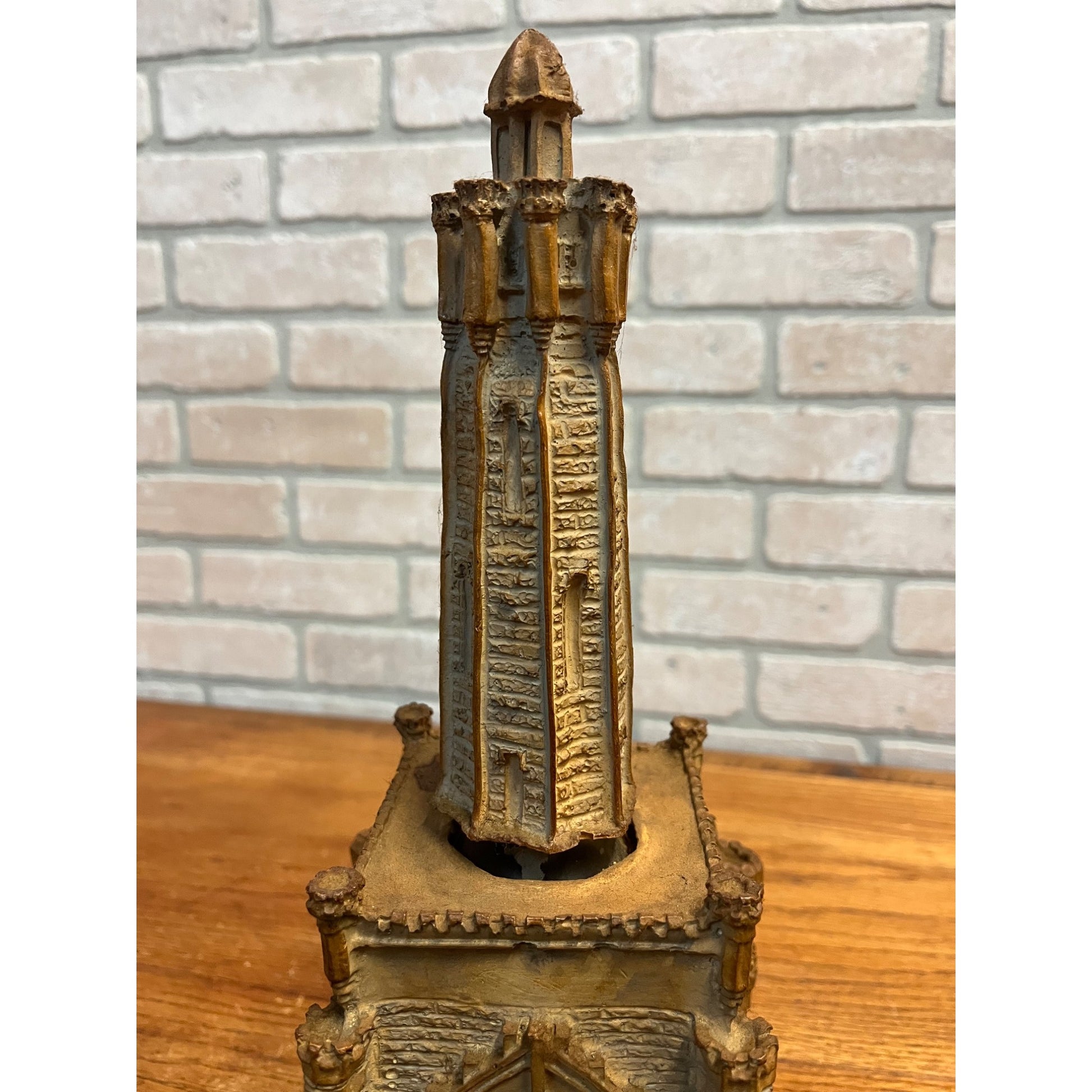 Vintage Double Springs Chicago Water Tower Whiskey Bourbon Decanter 16" EMPTY