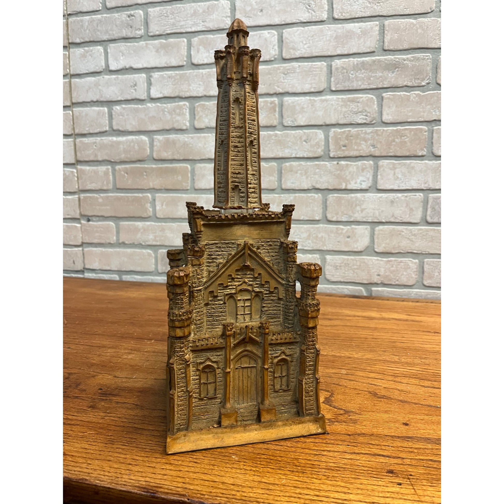 Vintage Double Springs Chicago Water Tower Whiskey Bourbon Decanter 16" EMPTY