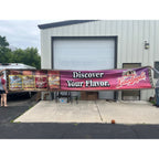 Huge 22ft Leinenkugels Beer Wisconsin 1990s-2000s Banner Sign