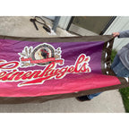 Huge 22ft Leinenkugels Beer Wisconsin 1990s-2000s Banner Sign