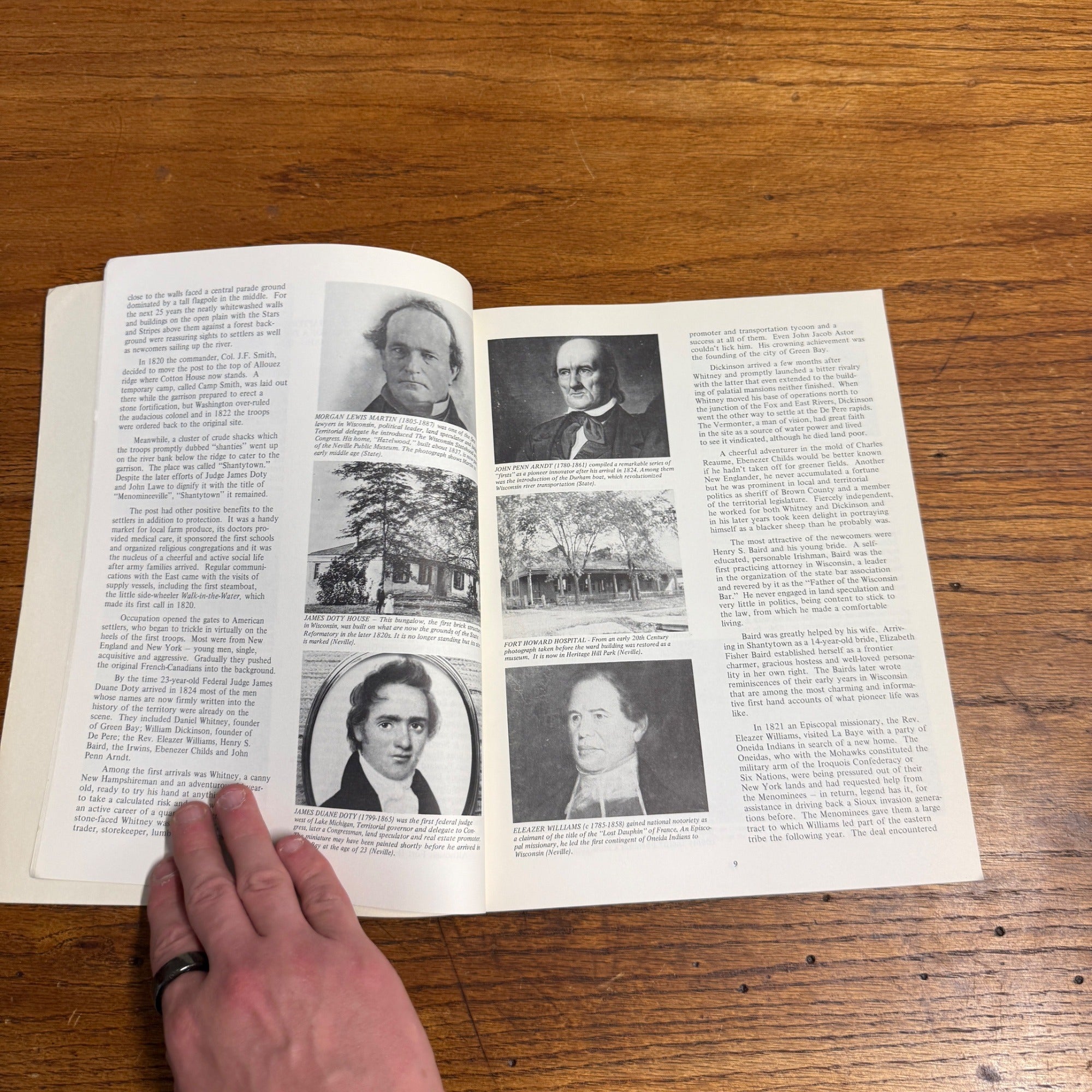 Birthplace of a Commonwealth A Short History of Brown County Wisconsin