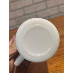 Vintage Galaxy Oven Milk Glass Small Mug NSS Speleological Cave Diving Scuba