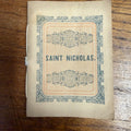 A Visit from Saint Nicholas Santa Claus Book 1849 Reproduction New York Library Christmas