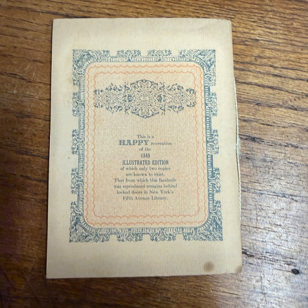 A Visit from Saint Nicholas Santa Claus Book 1849 Reproduction New York Library Christmas