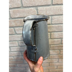 Antique Primitive Grey Graniteware Enamelware Large Measure Farmhouse Kitchen Decor